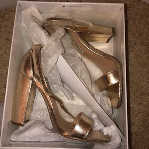 Gold heels